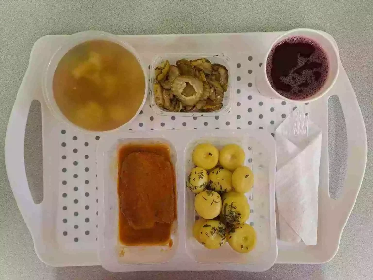 Obiad: dieta z ograniczeniem łatwoprzyswajalnych węglowodanów 

kompot owocowy b/c- 250ml, zupa jarzynowa z ziemniakami - 400ml (mleko seler), kluski śląskie - 200g (gluten), karczek pieczony z cebulką w sosie kminkowym – 100g, sałatka szwedzka - 150g
