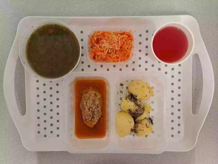 Obiad: dieta z ograniczeniem łatwoprzyswajalnych węglowodanów
kompot owocowy b/c 250 ml, szpinakowa z ryżem 400ml (seler, mleko), zrazik wieprzowy mielony pieczony 80 g (jaja, gluten), sos jarzynowy 50 ml (gluten, mleko, seler), ziemniaki gotowane z koperkiem 200 g, surówka z marchwi, selera i jabłka z jogurtem 150 g (seler, mleko) Obiad: dieta z ograniczeniem łatwoprzyswajalnych węglowodanów
kompot owocowy b/c 250 ml, szpinakowa z ryżem 400ml (seler, mleko), zrazik wieprzowy mielony pieczony 80 g (jaja, gluten), sos jarzynowy 50 ml (gluten, mleko, seler), ziemniaki gotowane z koperkiem 200 g, surówka z marchwi, selera i jabłka z jogurtem 150 g (seler, mleko)