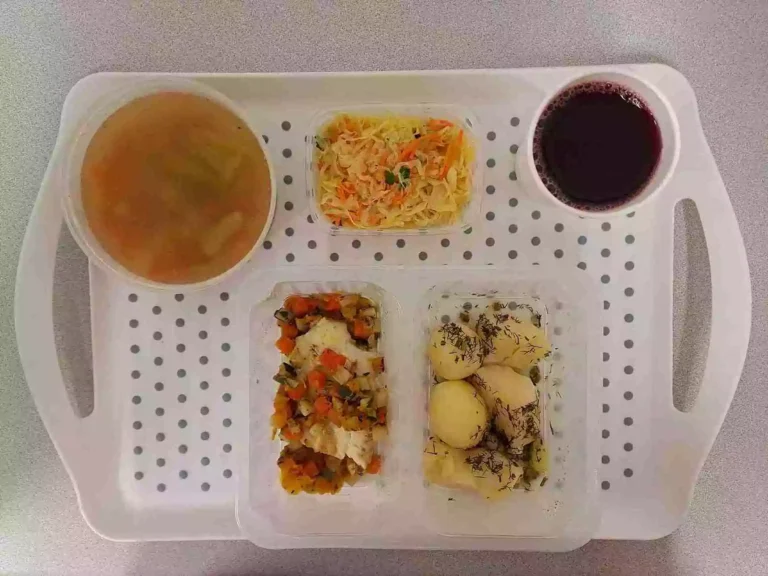 Obiad: dieta podstawowa

kompot owocowy b/c 250 ml, brokułowa z makaronem 400 ml (gluten, seler, jaja, mleko), miruna pieczona w warzywach 100 g (seler, ryba), ziemniaki gotowane z koperkiem 200g, surówka z kapusty kiszonej i marchewki 150 g