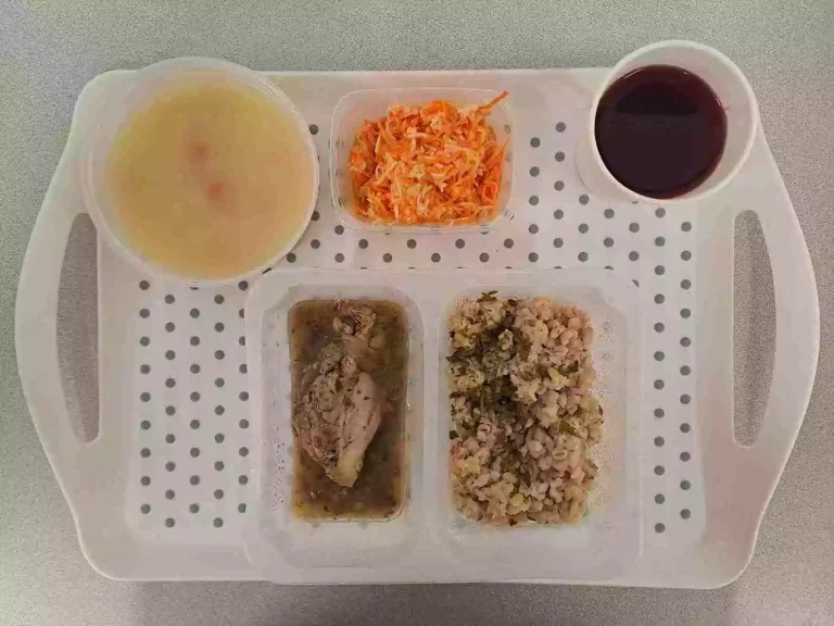 Obiad: dieta z ograniczeniem łatwoprzyswajalnych węglowodanów 

kompot owocowy b/c 250ml, kalafiorowa z ziemniakami 400ml (seler, mleko), mięso z udźca indyka pieczone 80 g, sos pieczarkowy 50 ml (gluten, mleko), kasza jęczmienna 200 g (gluten), surówka z marchwi, selera i jabłka z jogurtem 150 g (seler, mleko)