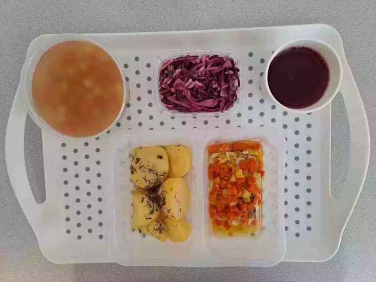 Obiad: dieta podstawowa

kompot owocowy b/c 250ml, krupnik jęczmienny z warzywami 400 ml (gluten, mleko), łosoś na parze z warzywami 100 g (ryba, seler), ziemniaki gotowane z koperkiem 200 g, surówka z kapusty czerwonej 150 g (mleko)